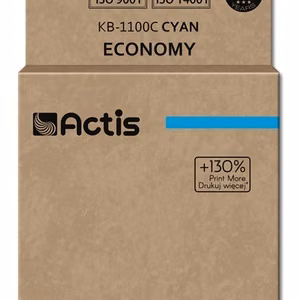 Actis KB-1100C muste (korvaa tuotteen Brother LC1100C/980C; Standard; 19 ml; syaani)
