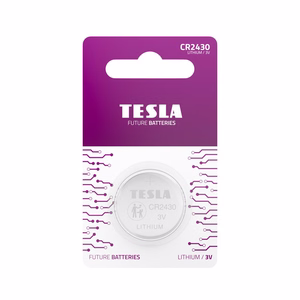 TESLA CR2430 3V litiumparisto, 1 kpl