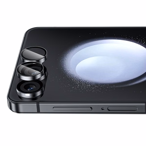 Benks Karkaistu lasi Glass Warrior Lens Protector kameran linssi Samsung Galaxy Z Flip 7:lle (2 linssiä) läpinäkyvä
