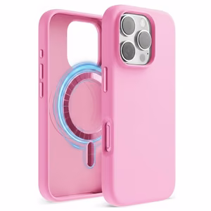 Puhelimen suojakuori „TM MagSafe Silicone“ iPhone 16 Pro Max / Peony /