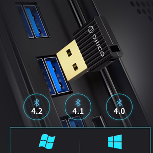Orico BTA-508 Bluetooth 5.0 USB-A sovitin - musta