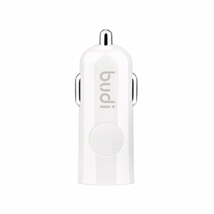 Budi BD062L car charger with 1 USB-A port, with LED indicator, with Lightning cable