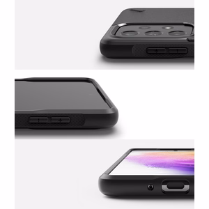 Ringke Onyx Kestävä TPU suojakuori Samsung Galaxy A73 musta