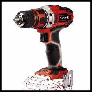 Einhell TE-CD 18/40 Li-Solo – akkuporakone-ruuvinväännin, 1500 RPM, 1.1 kg, musta/punainen