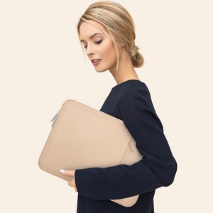Tech-Protect Sleevy kannettavan laukku 15-16 - beige