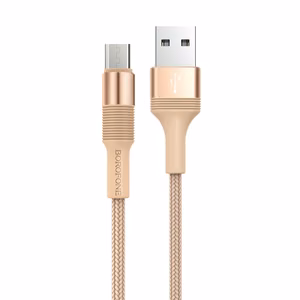 Borofone BX21 Outstanding Cable - USB to Micro USB - 2.4A 1 metre Gold