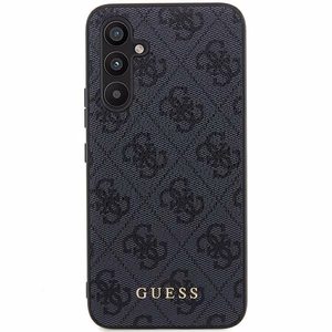 Guess Suojakuori Samsung Galaxy A35:lle GUOHCSA35G4GFGR (PU 4G Classic Metal Logo) musta