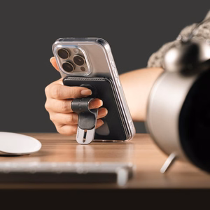 Ringke Wallet Slide Grip MagSafe Suojakuori - musta