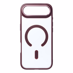 Suojakuori iPhone 17 AIR:lle Full Matte Mag Cover yhteensopiva MagSafe punainen