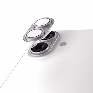 Etteri koko kameranlinssiensuoja iPhone 17:lle hopeinen