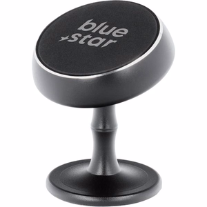 Magneettinen autopidike puhelimelle Blue Star Mid Stick kojelautaan musta