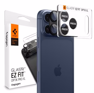 Spigen Optik Pro XL Kameran Linssilasi iPhone 17 Pro Max:lle - Musta