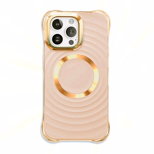 Circle Glam Mag case for iPhone 16 Plus 6,7" pink