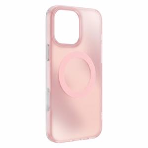 Tecto Shield Mistiq Mag suojakuori iPhone 16 Pro 6,3"-mallille, vaaleanpunainen