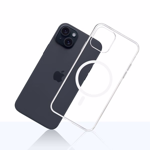 3mk Clear MagCase Apple iPhone 15 Plus - läpinäkyvä