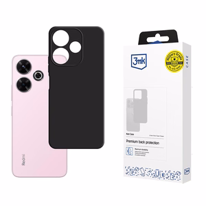3mk Matt Case for Xiaomi Redmi Note 13R 5G/Redmi 13 4G - black