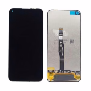 LCD-näyttö Huawei P40 Lite/Nova 6 SE/P20 Lite 2019/Nova 5i kosketusnäytöllä musta ORG