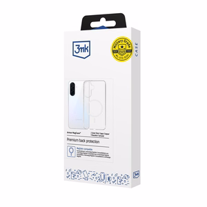 3mk Armor MagCase Suojakuori Samsung Galaxy A36:lle - läpinäkyvä