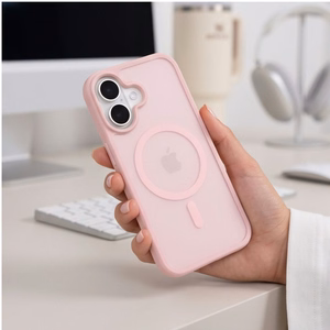 Tech-Protect BasicMag MagSafe suojakuori mallille iPhone 17 – mattavaaleanpunainen