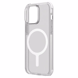 Uniq Combat Magclick lataussuoja iPhone 15 Plus - valkoinen