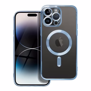 Case for Samsung A57 Electro Mag Cover compatible with MagSafe blue