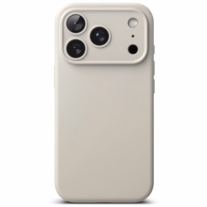 Ringke Silikoninen Magneettinen MagSafe Suojakuori iPhone 17 Pro:lle - Beige