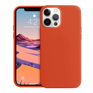 Crong Color Cover suojakuori laitteelle iPhone 12 Pro Max, punainen