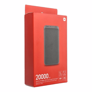 Xiaomi varavirtalähde 20000mAh 18W musta