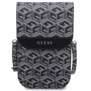 Guess käsilaukku GUWBHGCFSEK musta GCube Stripe