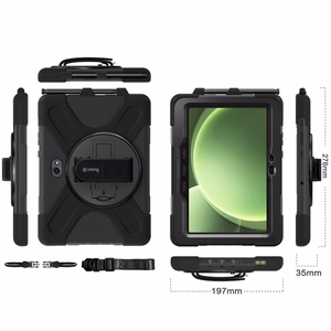 Crong Defender Plus rugged case for Samsung Galaxy Tab Active5 Pro 10.1″, black