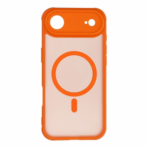 Suojakuori iPhone 17 AIR:lle Full Matte Mag Cover MagSafe-yhteensopiva oranssi