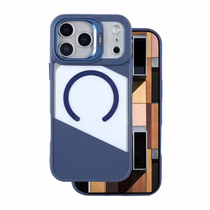 Fusion Mag Suojakuori iPhone 17 Pro 6,3 -puhelimelle sininen