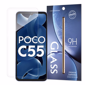Standard Tempered Glass Karkaistu lasi Xiaomi Redmi 11A / Poco C55 / Redmi 12C:lle 9H