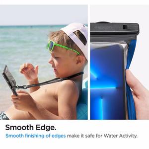 Spigen A601 Universal vedenpitävä kotelo 2-pack musta