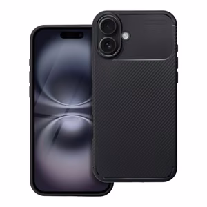 Suojakuori iPhone 16 PLUS:lle Carbon Premium musta