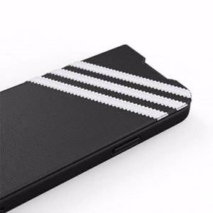 Adidas OR Booklet Case PU iPhone 13 Pro / iPhone 13 - musta ja valkoinen