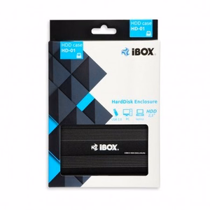 iBox HD-01 HDD enclosure Black 2.5"