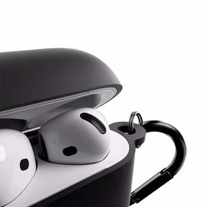 Puro Icon -suojakuori AirPods 4:lle - musta