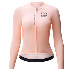 Rockbros 15110012011 ROAD TO SKY women's cycling jersey long sleeve M - pink