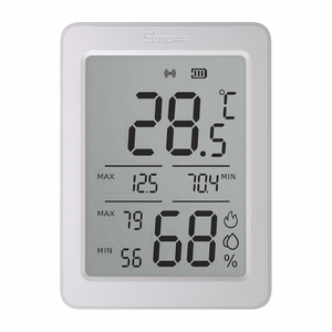 SONOFF ZigBee SNZB-02DR2 Temperature and Humidity Sensor, 2-Pack