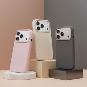 Suojakuori iPhone 17 AIR:lle Forcell F-Protect Frame Premium yhteensopiva MagSafen kanssa vaaleanpunainen