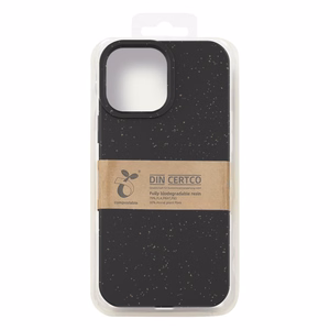 Eco Case kotelo iPhone 14 Plus silikoni hajoava kansi musta