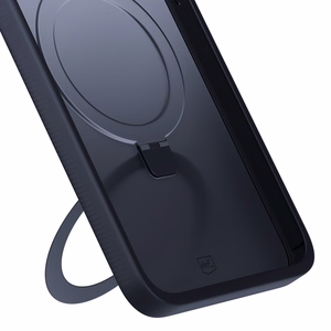 3mk Smoke Case Mag&Stand Suojakuori Apple iPhone 16 Pro Max:lle - musta