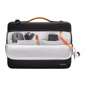 TOMTOC Defender-A40 kannettavan tietokoneen olkalaukku 16" (musta)