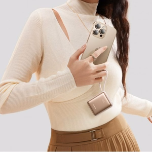 External battery POWER BANK Joyroom (JR-PBF27) 10000mAh (1xType-C; 22.5W) + type-C and lightning cable, gold