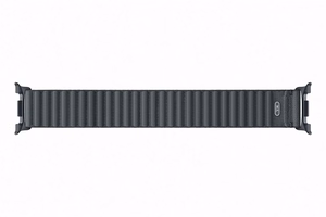 Samsung SVL33LK Fabric Band -kangasranneke (M/L) Galaxy Watch9 / Galaxy Watch8 -kelloille, musta