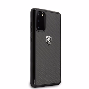 Ferrari Hardcase FEHCAHCS62BK S20 G980 musta/musta Carbon Heritage -hiiliperintö