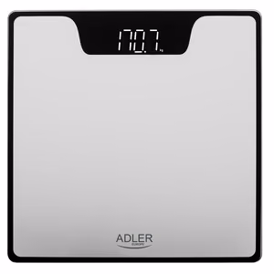Adler AD 8174S – elektroninen henkilövaaka, 180 kg, 100 g, hopea