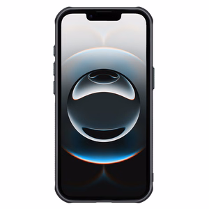 Nillkin Iceblade Prop Suojakuori jalustalla iPhone 16e / 17e:lle - musta