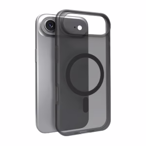 Puro Daylight MagSafe-yhteensopiva silikoninen suojakuori iPhone 17 Air:lle - läpikuultava musta